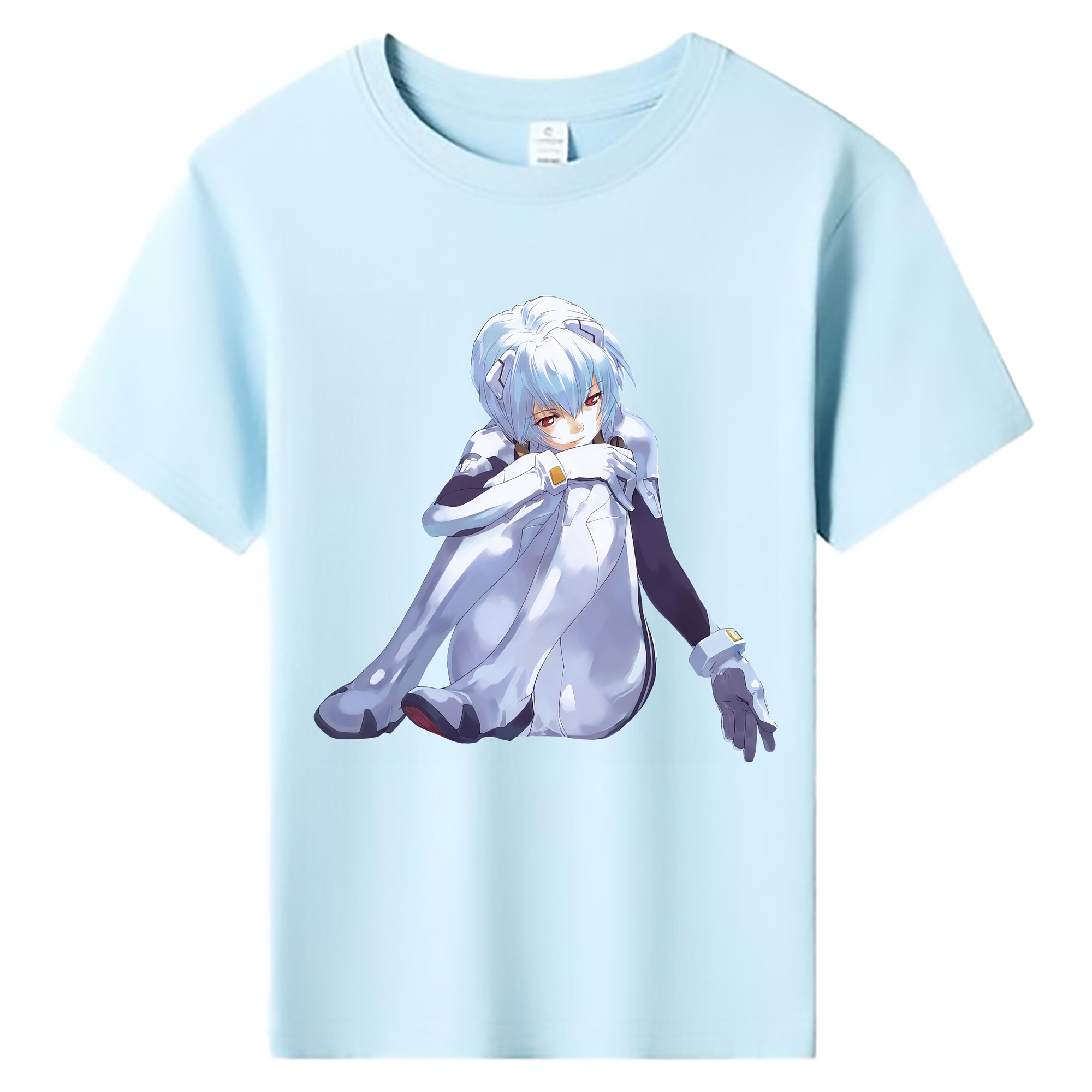 （画像用） EVA 新世紀エヴァンゲリオン 綿100％キッズTシャツ（フロントプリント）
